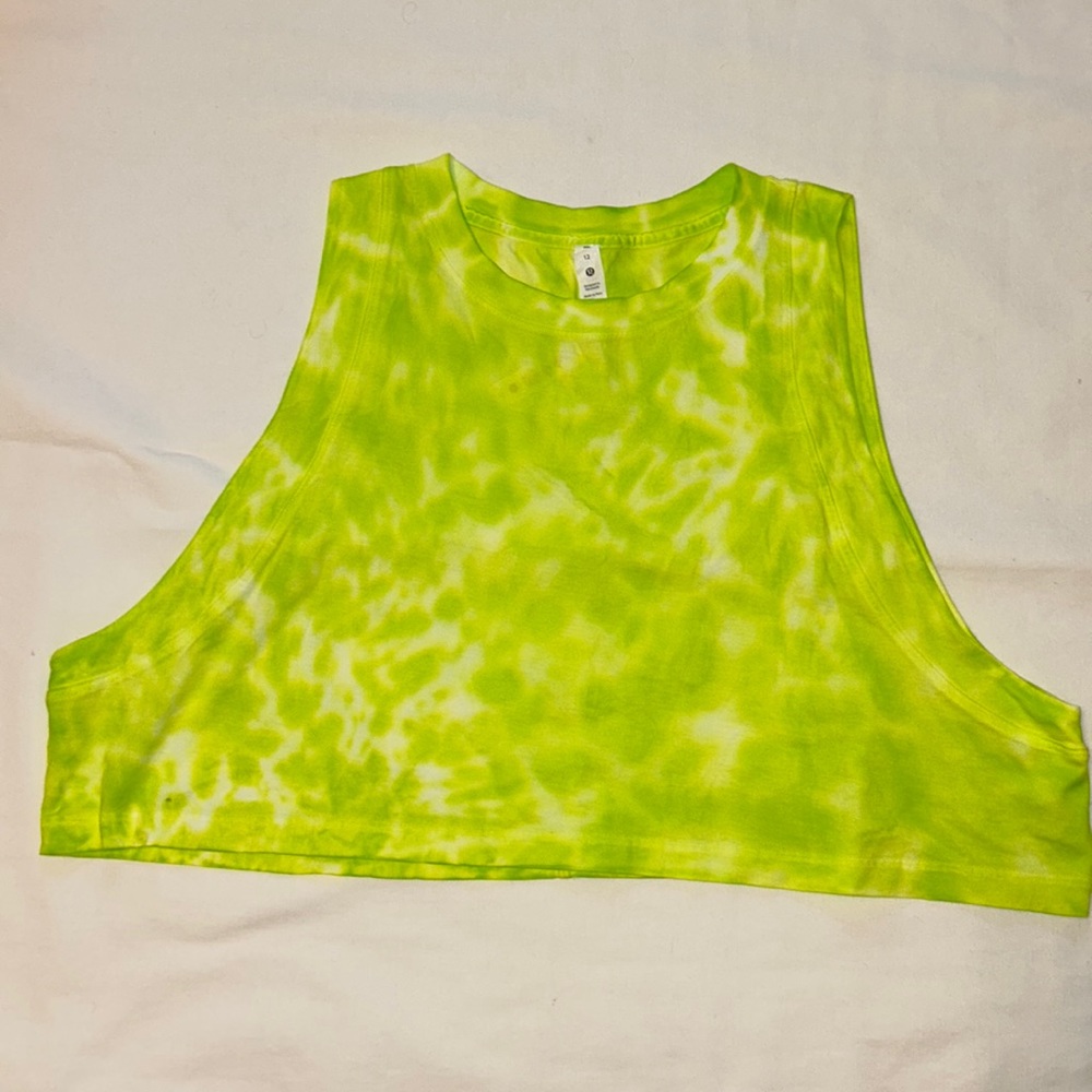 Lululemon All Yours Crop Tank Size 12-NWTS